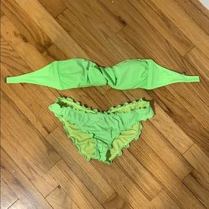 Neon Victoria’s Secret bathing suit